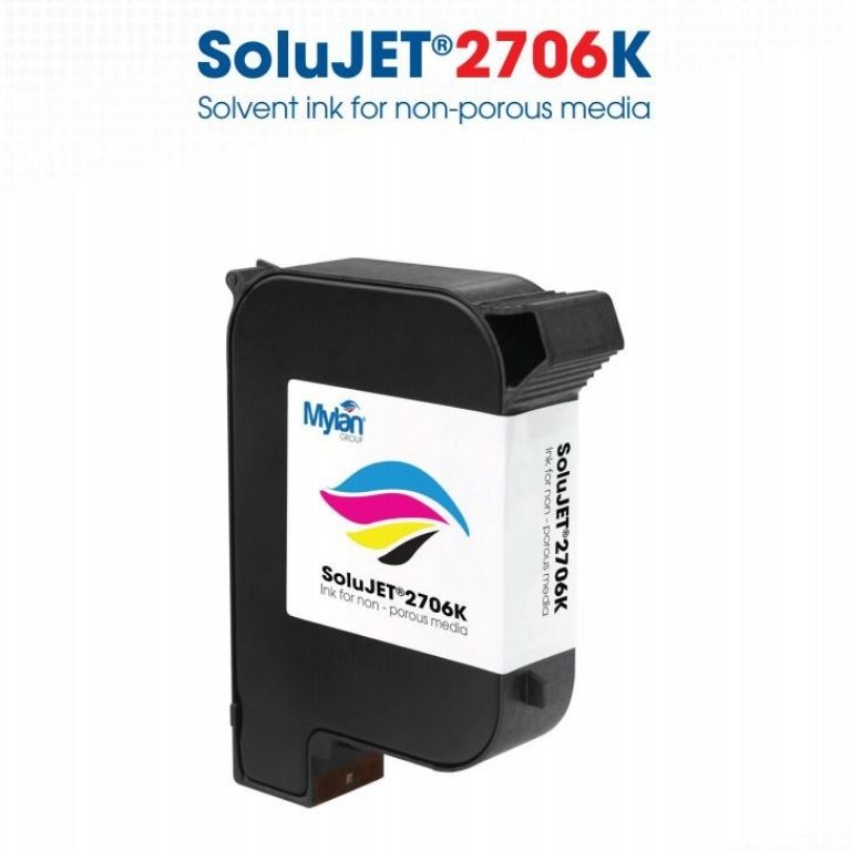 SoluJet® 2706K Solvent Bazlı Siyah HP45 Kartuş 40ML