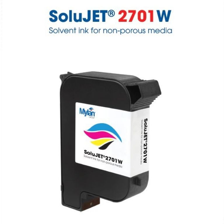 Solujet 2701W Solvent Bazlı Beyaz HP45 Kartuş