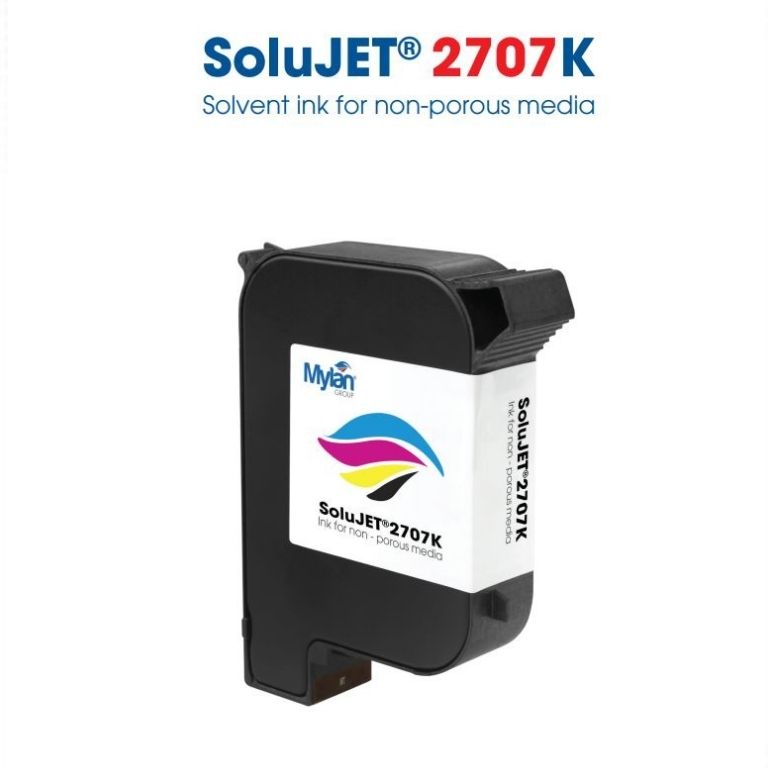 Solujet 2707K Solvent Bazlı Siyah HP45 Kartuş