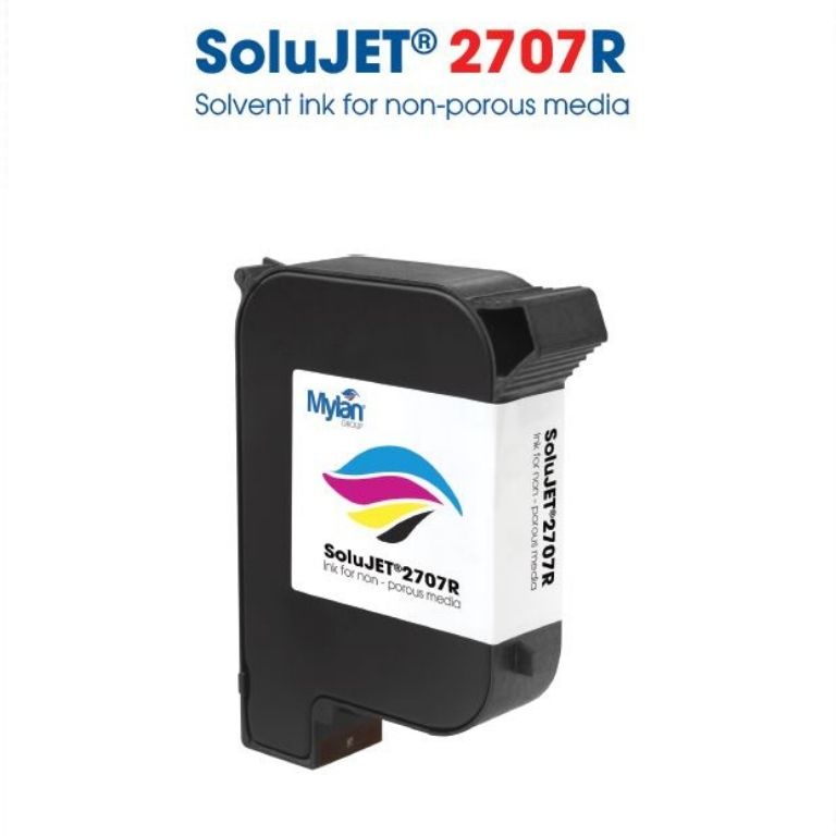 Solujet 2707R Solvent Bazlı Kırmızı HP45 Kartuş