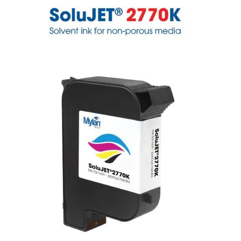 Solujet 2770K Solvent Bazlı Siyah HP45 Kartuş