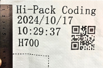 PP çuval üzerine baskı